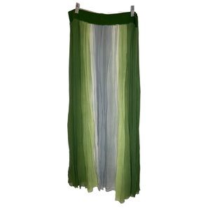 Soft surroundings ✨ pastel green pixy fairy skirt T/L